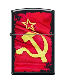 Zippo 218 Soviet Flag Sickle - зажигалка