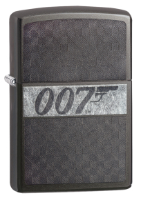 Zippo 29 564 - зажигалка James Bond с покрытием Black Ice