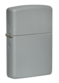 49452 Зажигалка ZIPPO Classic с покрытием Flat Grey, латунь/сталь, серая, матовая, 38x13x57 мм