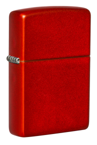 49475 Зажигалка ZIPPO Classic с покрытием Metallic Red, латунь/сталь, красная, матовая, 38x13x57 мм